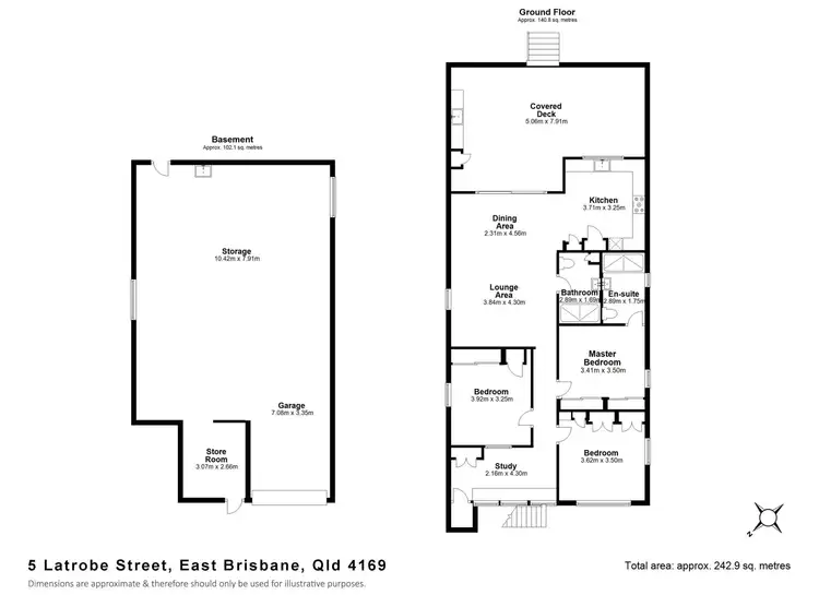 Floorplan of Homely house listing, 5 Latrobe Street, East Brisbane QLD 4169