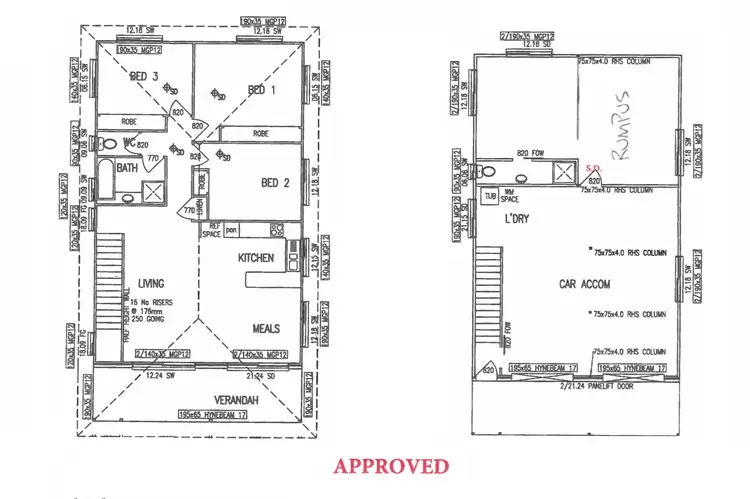 Floorplan of Homely house listing, 3 Barnes Road, Whiteside QLD 4503