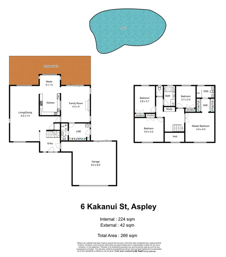 Floorplan of Homely house listing, 6 Kakanui Street, Aspley QLD 4034