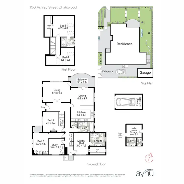 Floorplan of Homely house listing, 100 Ashley Street, Chatswood NSW 2067