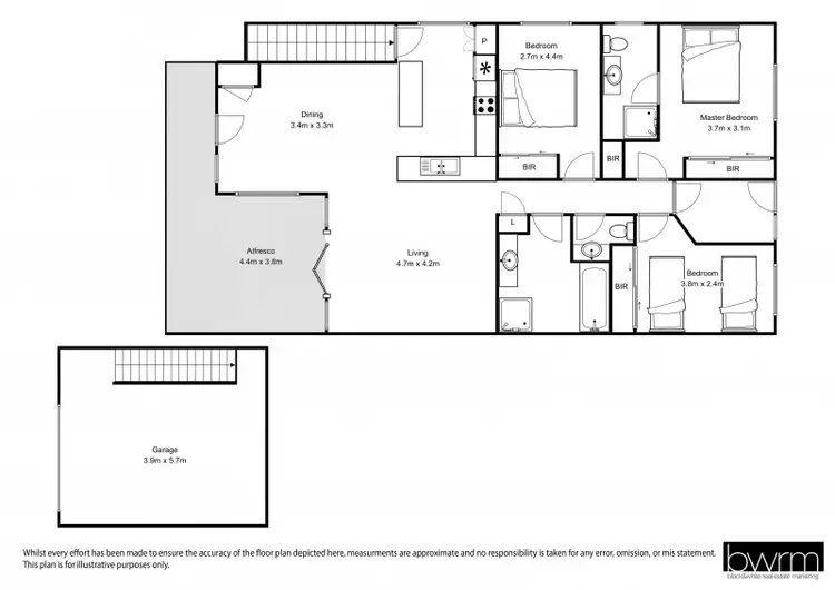 Floorplan of Homely apartment listing, 7/224 Beach Road, Batehaven NSW 2536