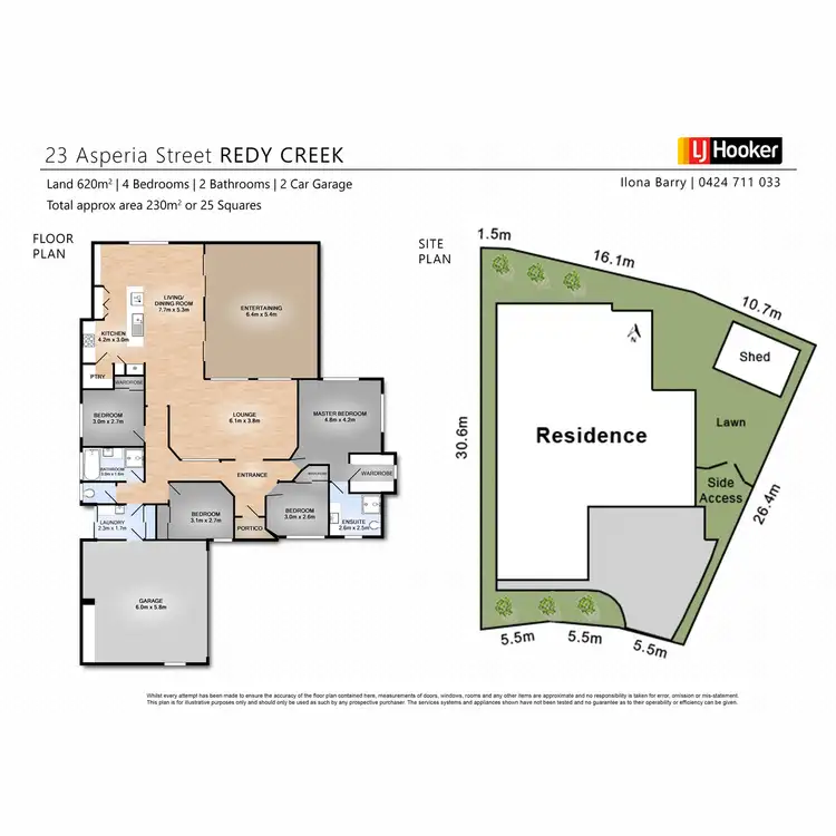 Floorplan of Homely house listing, 23 Asperia Street, Reedy Creek QLD 4227