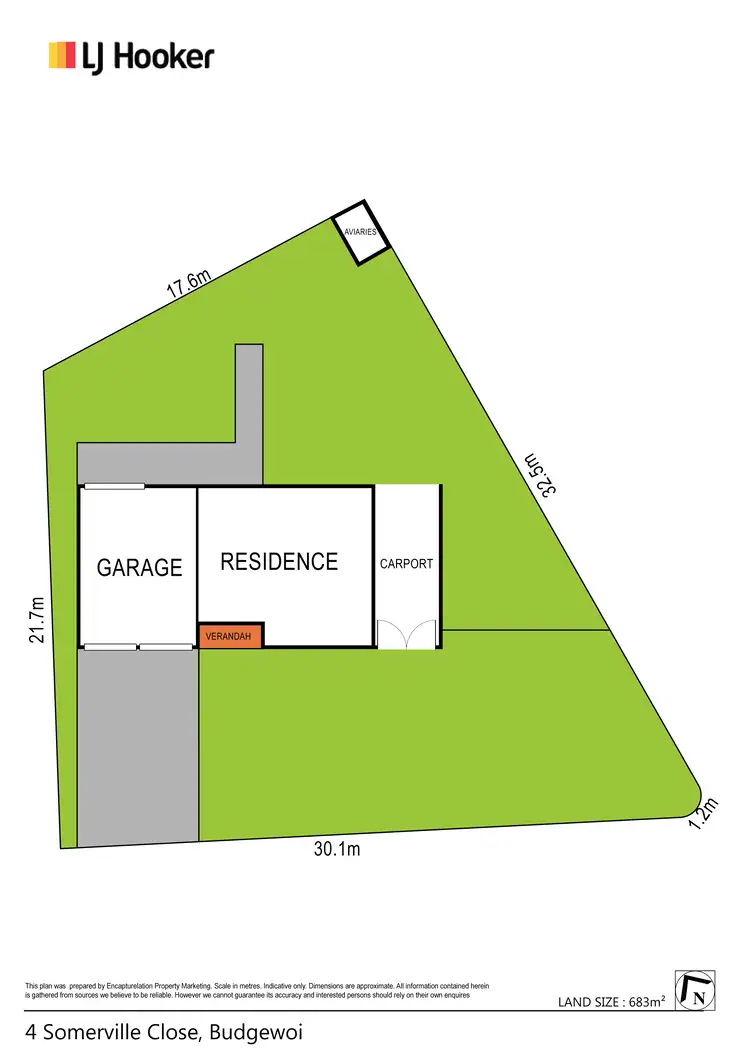 Floorplan of Homely house listing, 4 Somerville Close, Budgewoi NSW 2262