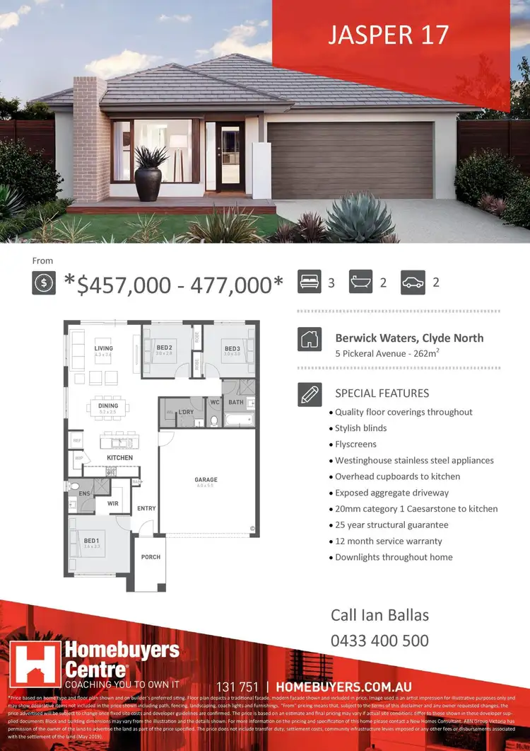 Floorplan of Homely land listing, 5 Pickerel Avenue, Clyde North VIC 3978
