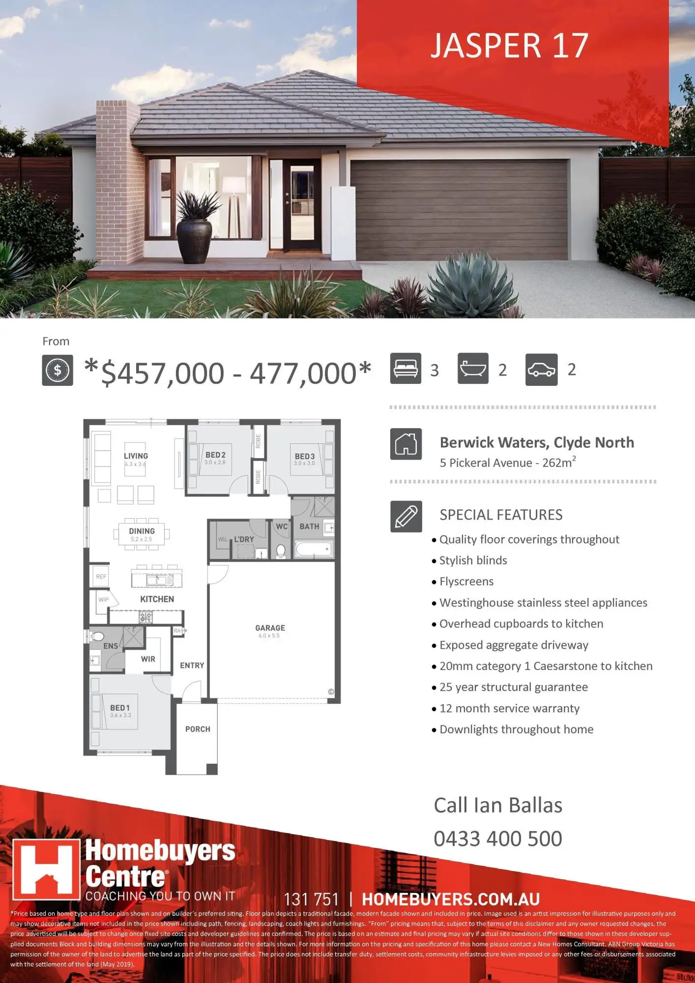 Floorplan of Homely land listing, 5 Pickerel Avenue, Clyde North VIC 3978