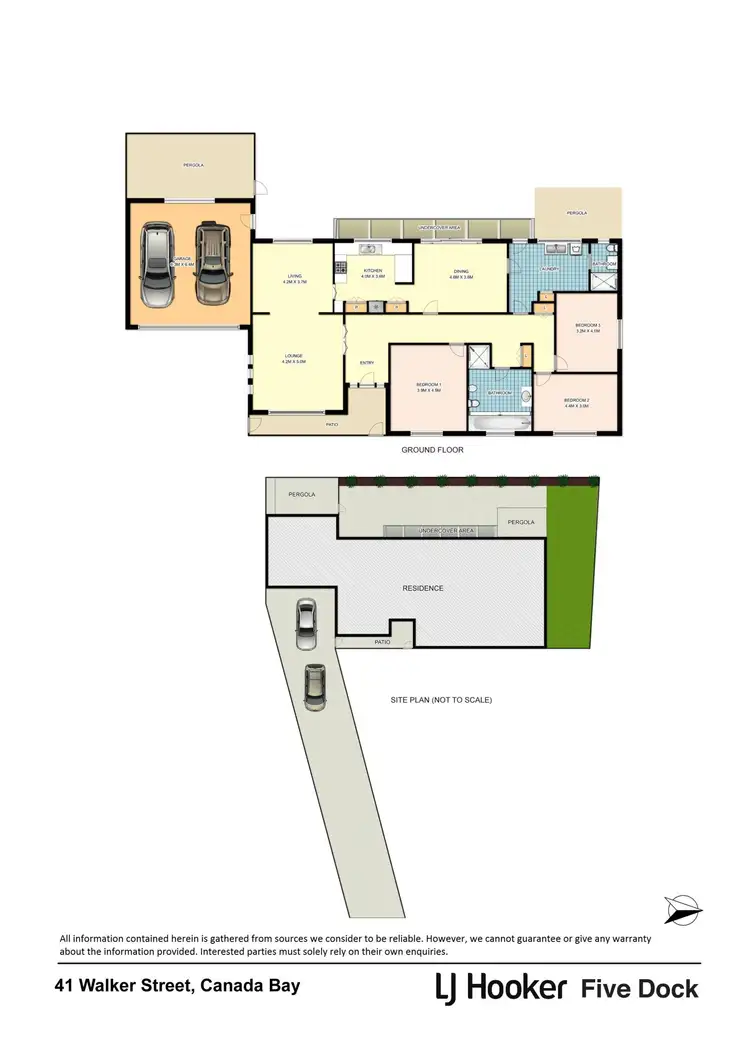 Floorplan of Homely house listing, 41 Walker Street, Canada Bay NSW 2046