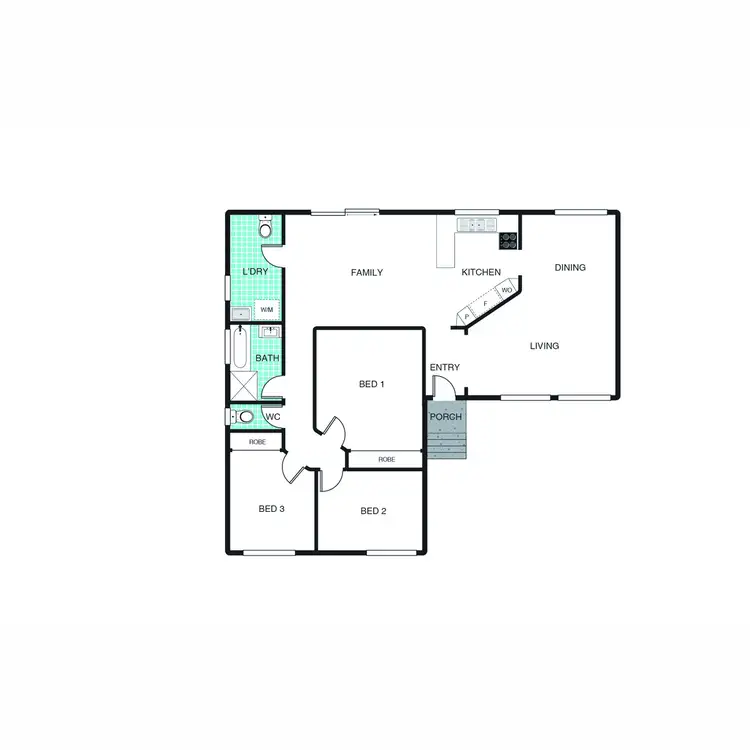 Floorplan of Homely house listing, 125 Outtrim Avenue, Calwell ACT 2905