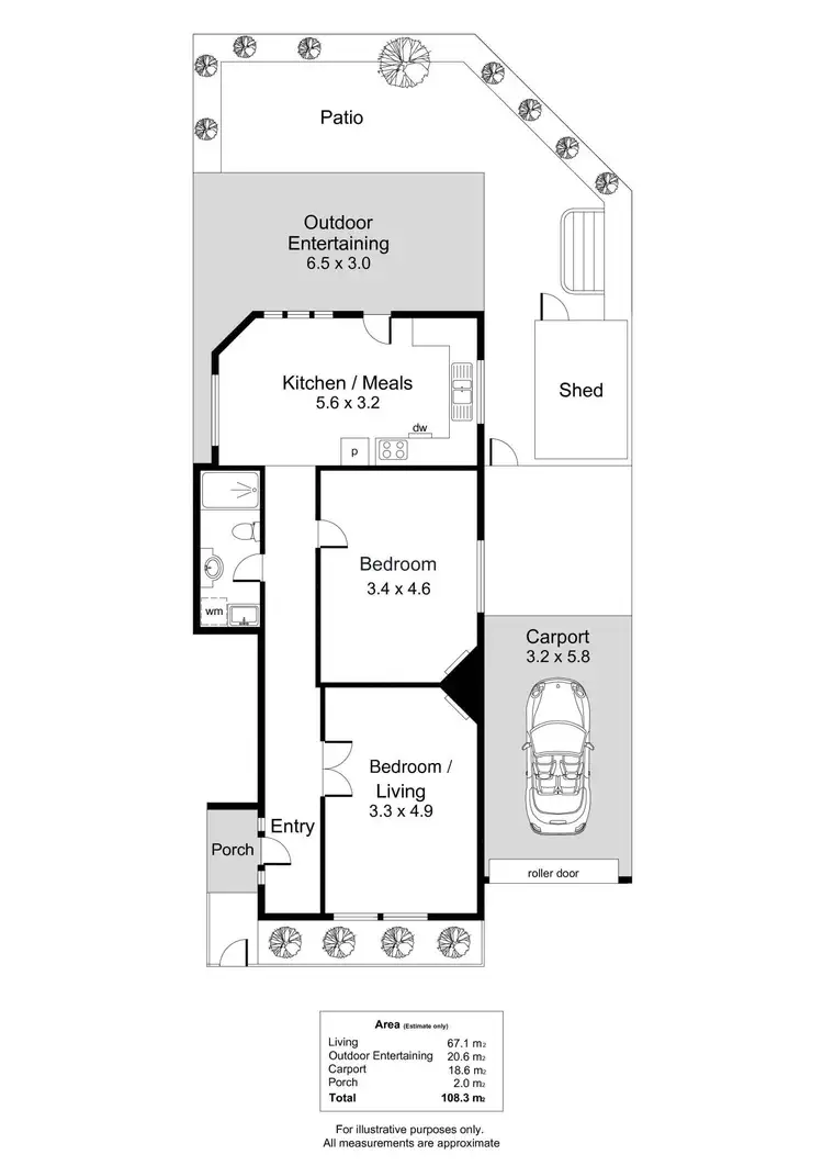 Floorplan of Homely house listing, 10c Formby Street, Hilton SA 5033