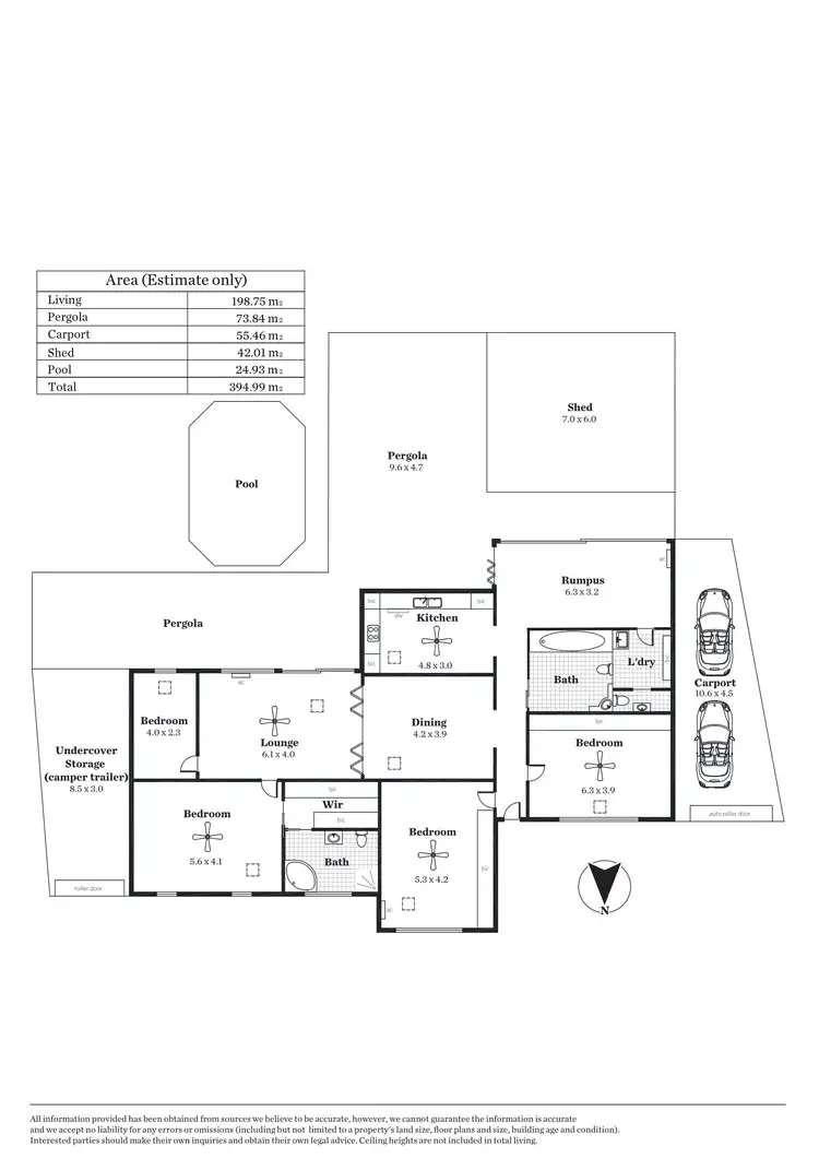 Floorplan of Homely house listing, 2 Ayr Street, Semaphore Park SA 5019