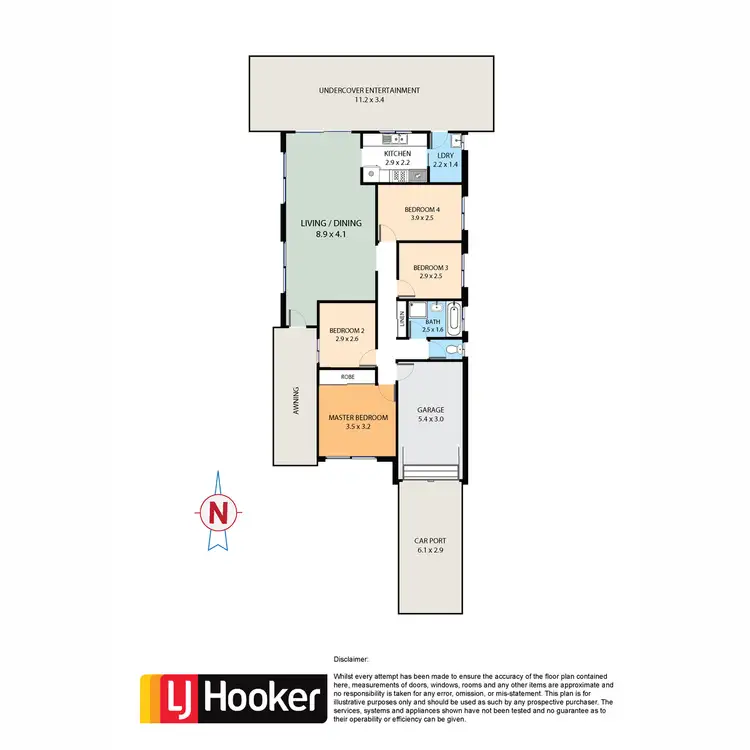 Floorplan of Homely house listing, 4 Burrowes Grove, Dean Park NSW 2761