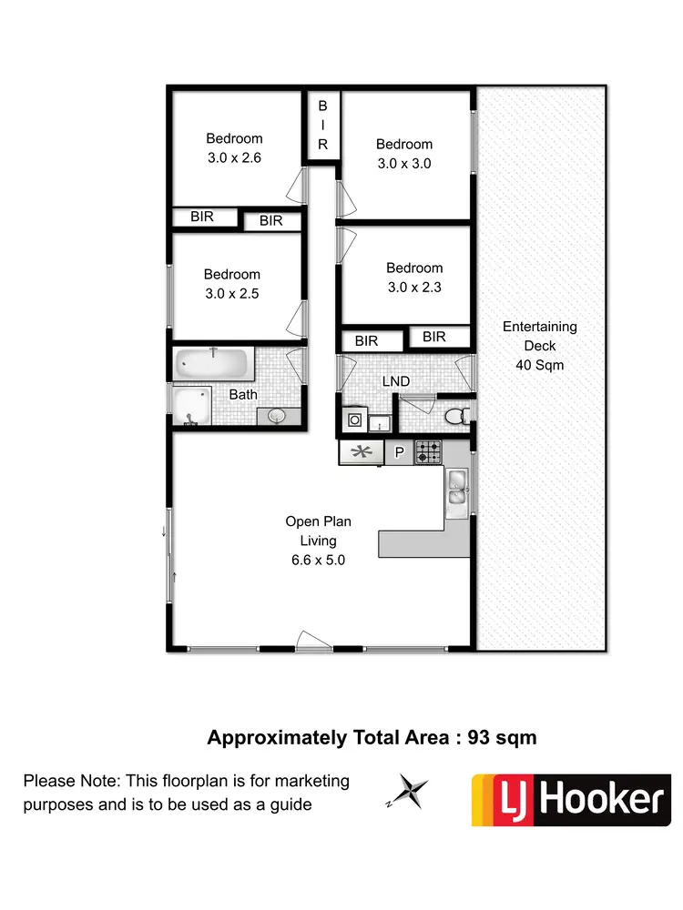 Floorplan of Homely house listing, 12 Bethune Street, Chigwell TAS 7011