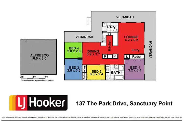 Floorplan of Homely house listing, 137 The Park Drive, Sanctuary Point NSW 2540
