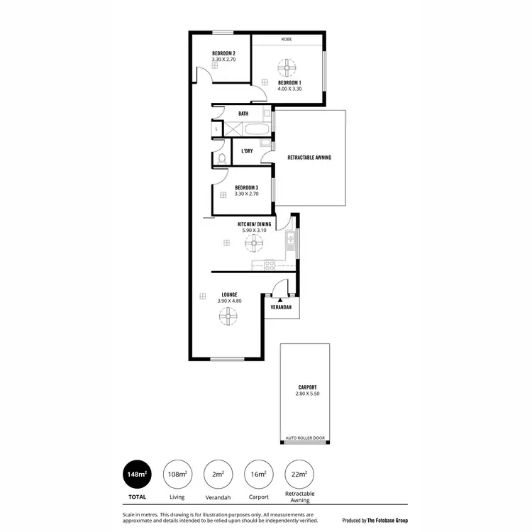Floorplan of Homely house listing, 30 Douglas Road, Salisbury East SA 5109