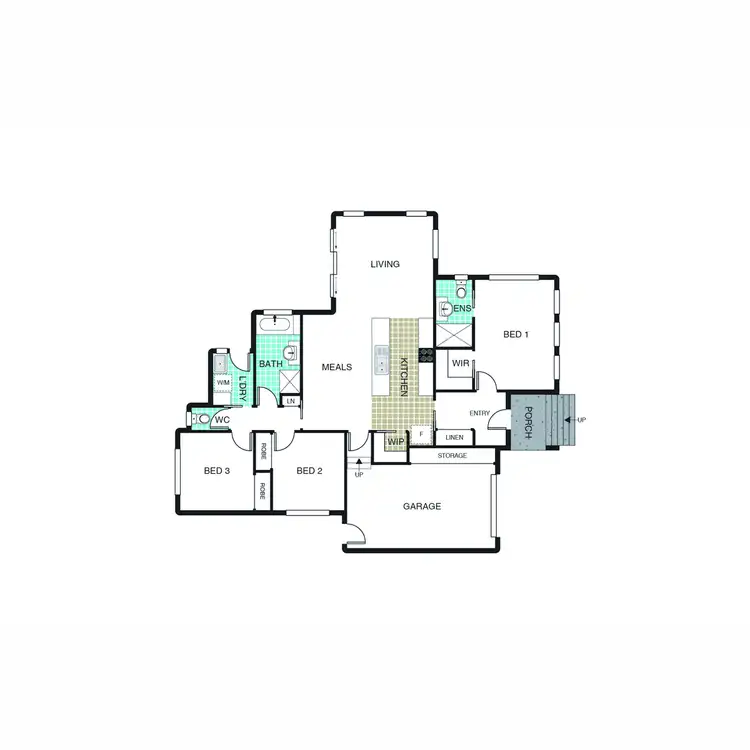 Floorplan of Homely house listing, 39 Walter Crocker Crescent, Casey ACT 2913