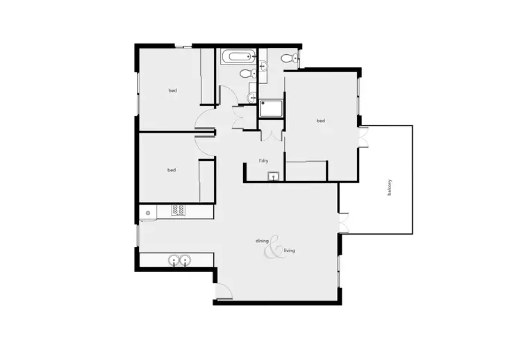 Floorplan of Homely unit listing, 7/378 McLeod Street, Cairns North QLD 4870