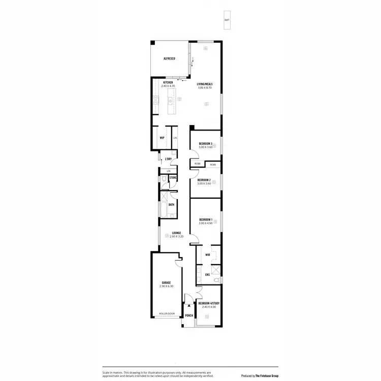 Floorplan of Homely house listing, 22A Tyringa Avenue, Rostrevor SA 5073