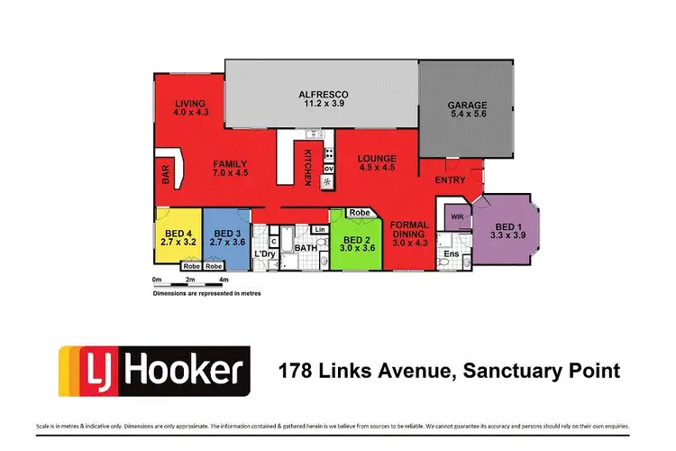 Floorplan of Homely house listing, 178 Links Avenue, Sanctuary Point NSW 2540