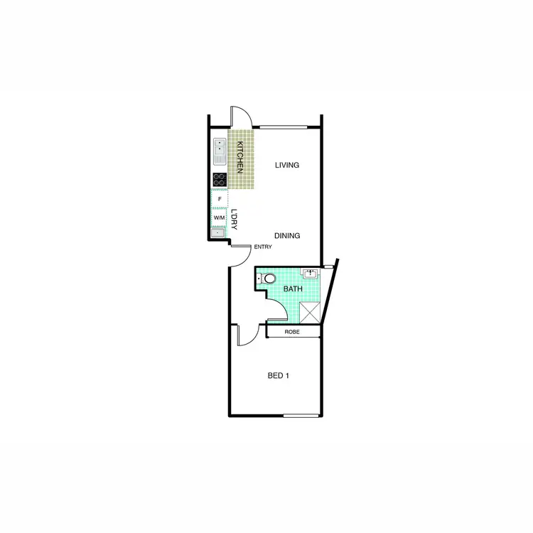 Floorplan of Homely townhouse listing, 41/15 Andersch Street, Casey ACT 2913