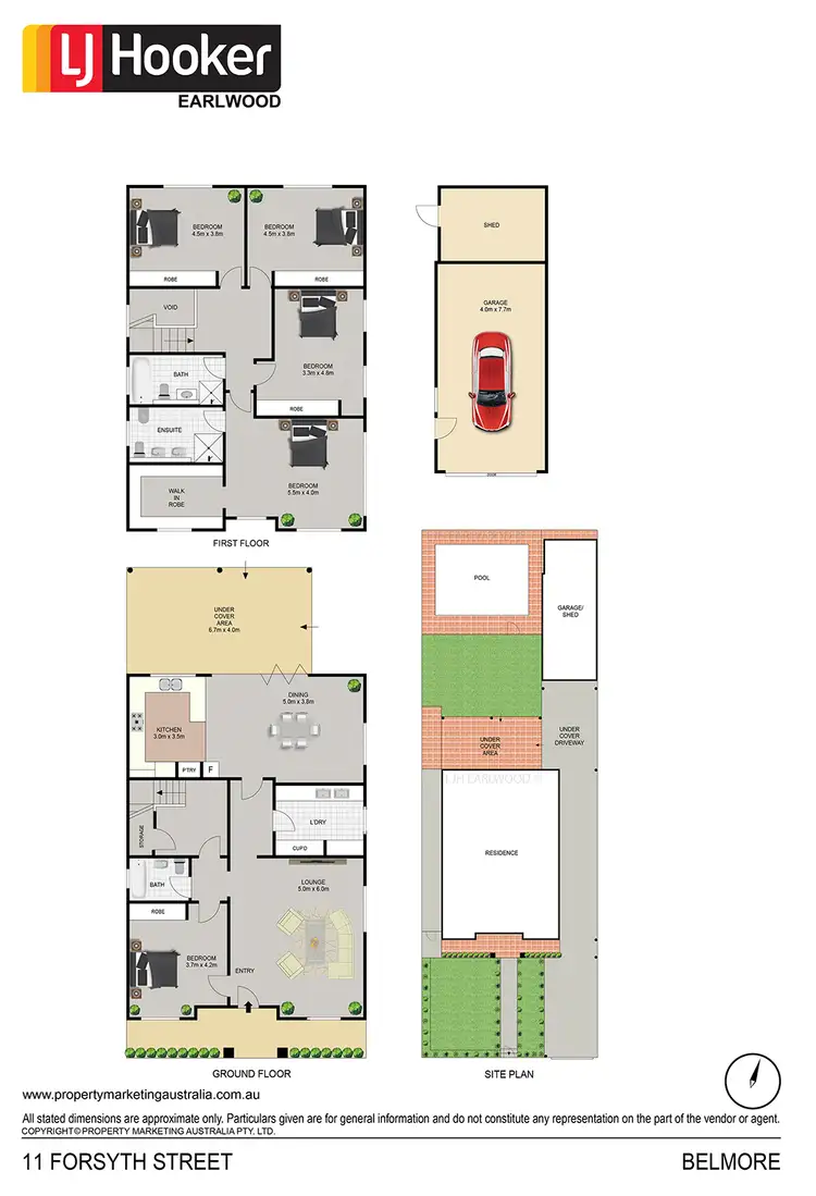 Floorplan of Homely house listing, 11 Forsyth Street, Belmore NSW 2192