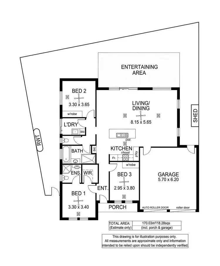 Floorplan of Homely house listing, 16 Larkdale Avenue, Marion SA 5043