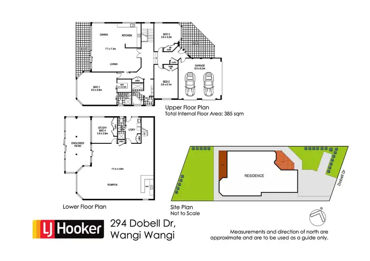 Floorplan of Homely house listing, 294 Dobell Drive, Wangi Wangi NSW 2267