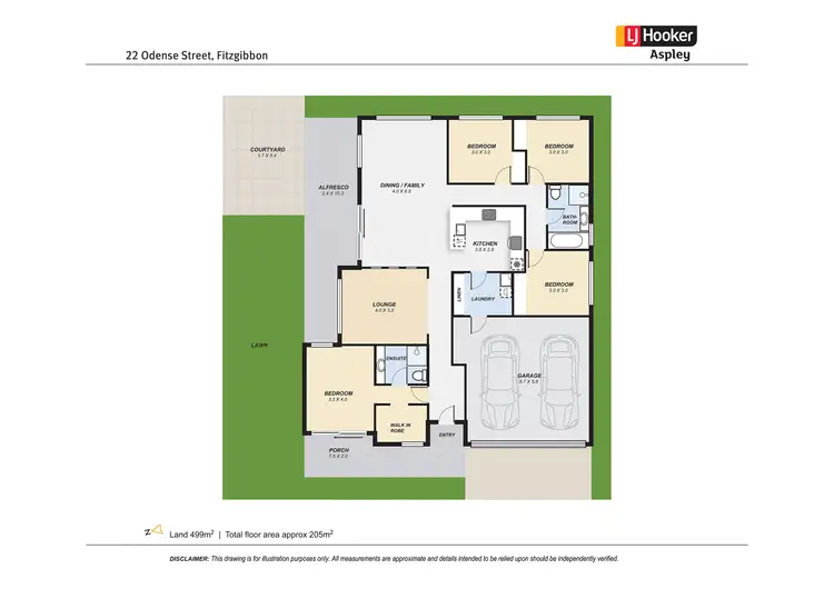 Floorplan of Homely house listing, 22 Odense Street, Fitzgibbon QLD 4018