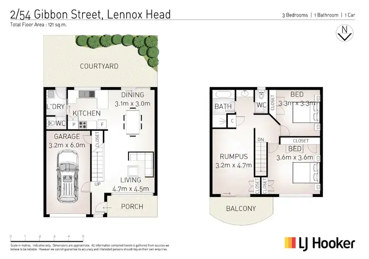 Floorplan of Homely house listing, 2/54 Gibbon Street, Lennox Head NSW 2478