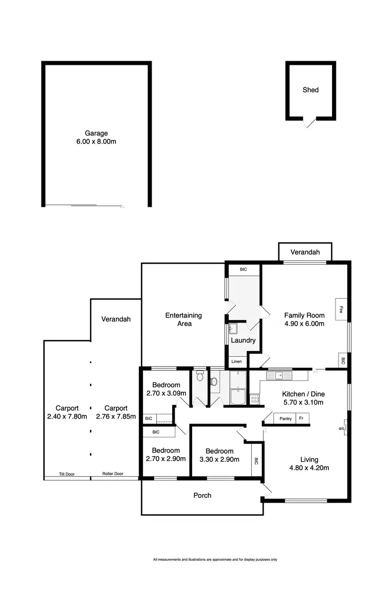 Floorplan of Homely house listing, 17 Langley Road, Mccracken SA 5211