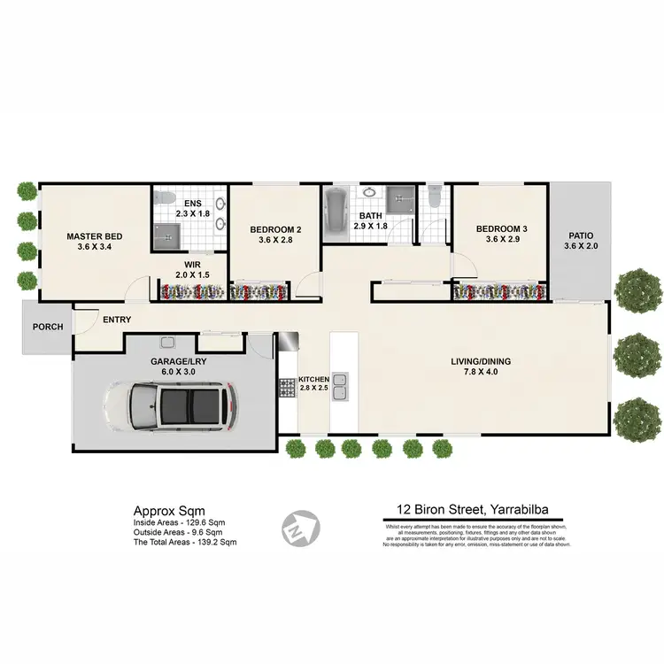 Floorplan of Homely house listing, 12 Biron Street, Yarrabilba QLD 4207