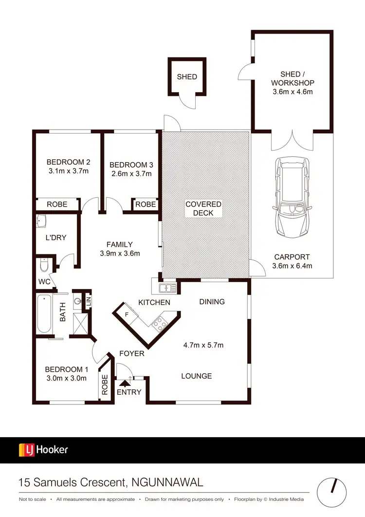 Floorplan of Homely house listing, 15 Samuels Crescent, Ngunnawal ACT 2913