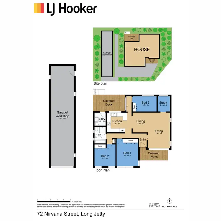 Floorplan of Homely house listing, 72 Nirvana Street, Long Jetty NSW 2261