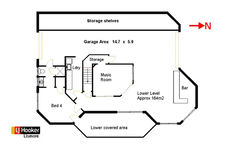 Floorplan of Homely house listing, 17 Stevenson Street, Goonellabah NSW 2480