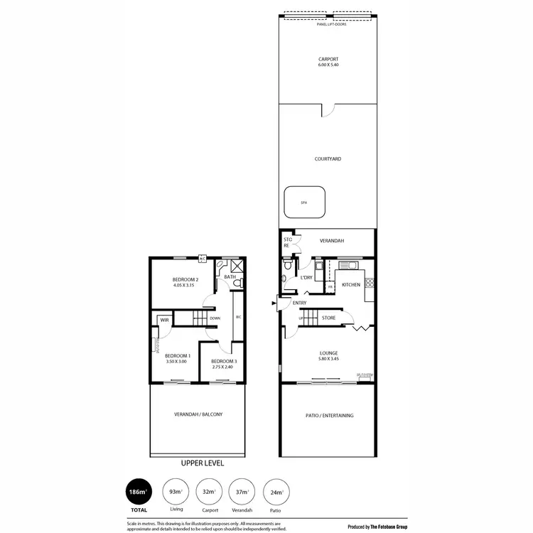 Floorplan of Homely townhouse listing, 10/52 Dotterel Drive, Semaphore Park SA 5019