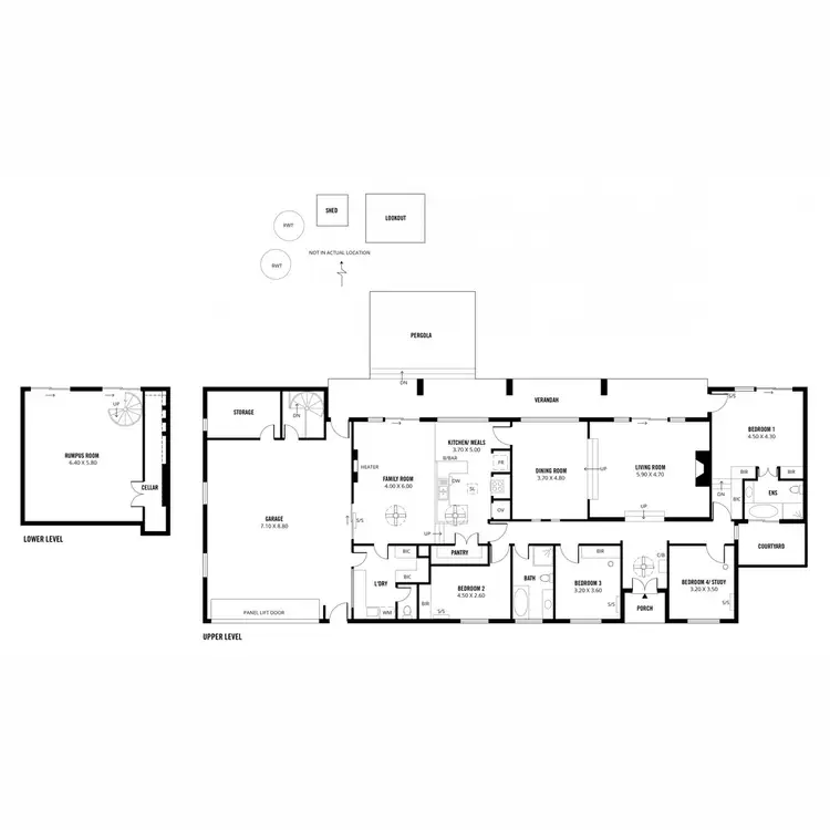 Floorplan of Homely house listing, 117 Woodland Way, Teringie SA 5072