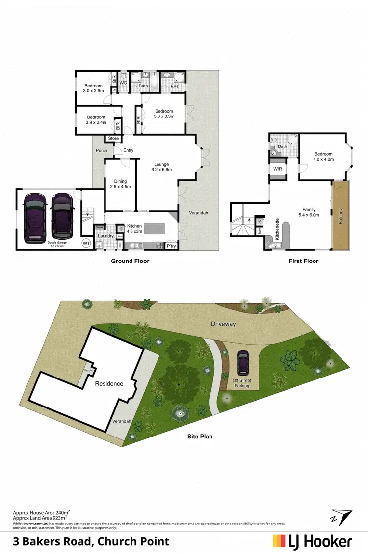 Floorplan of Homely house listing, 3 Bakers Road, Church Point NSW 2105