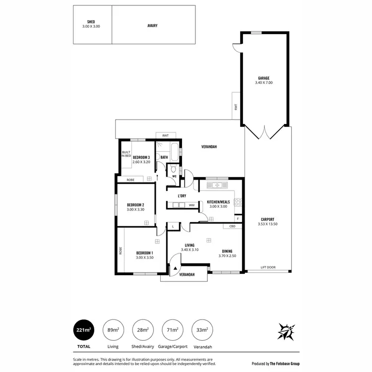 Floorplan of Homely house listing, 59 McCormack Crescent, Salisbury North SA 5108