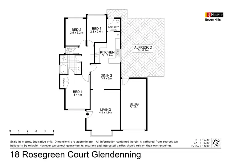 Floorplan of Homely house listing, 18 Rosegreen Court, Glendenning NSW 2761