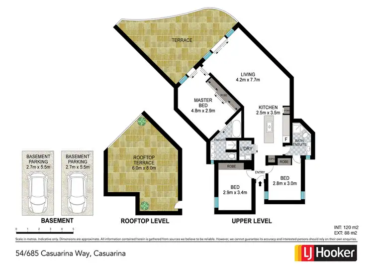 Floorplan of Homely unit listing, 54/685 Casuarina Way, Casuarina NSW 2487