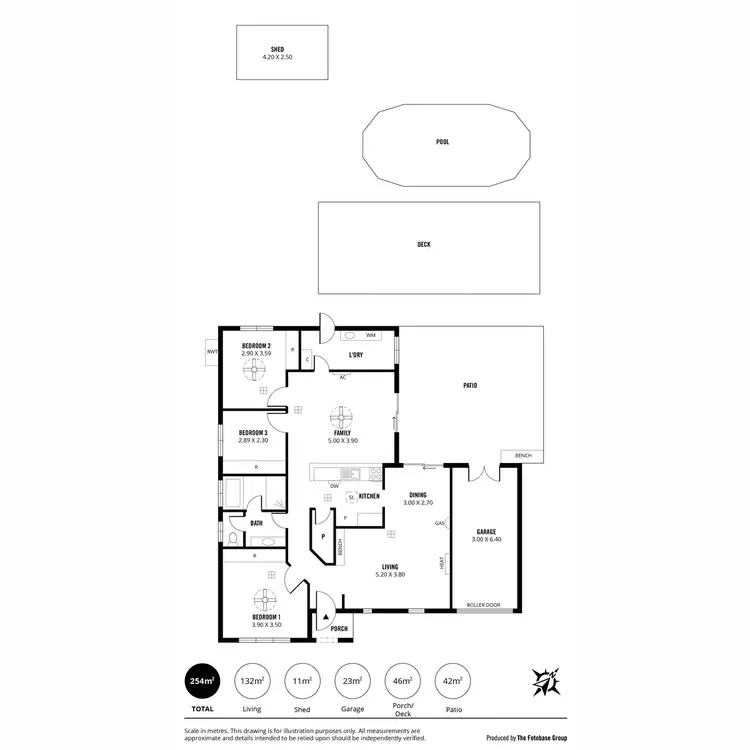 Floorplan of Homely house listing, 736 Bridge Road, Salisbury East SA 5109