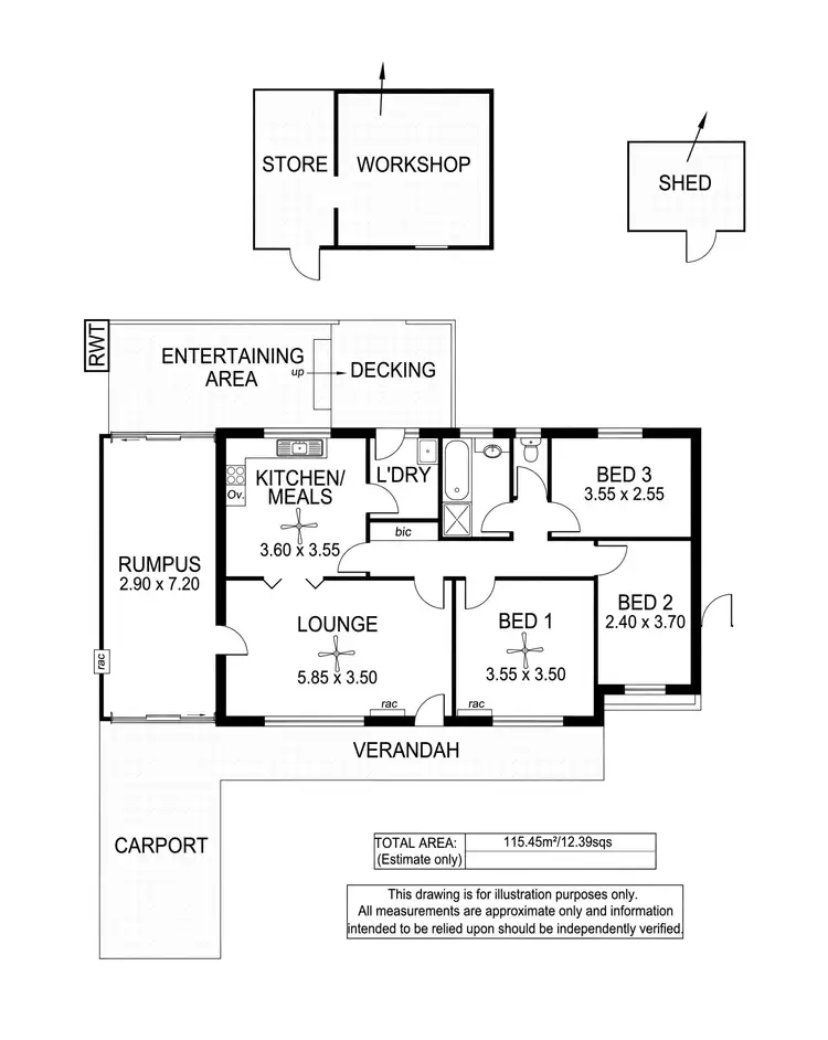 Floorplan of Homely house listing, 247 The Cove Road, Hallett Cove SA 5158