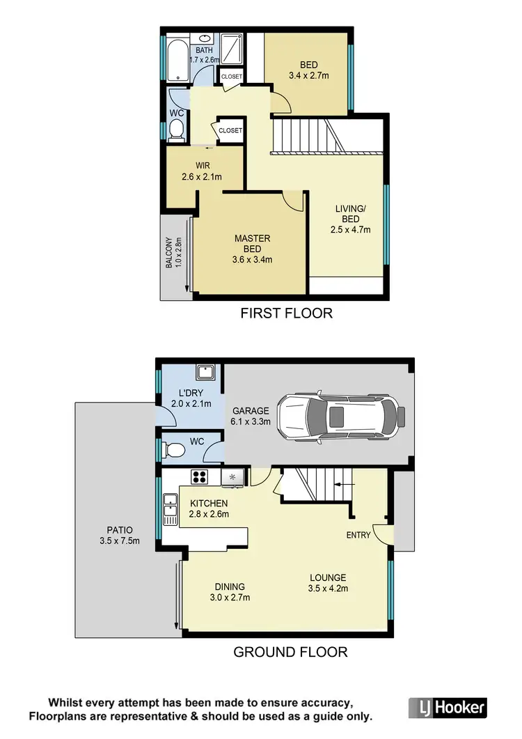 Floorplan of Homely townhouse listing, 173/18 Spano Street, Zillmere QLD 4034