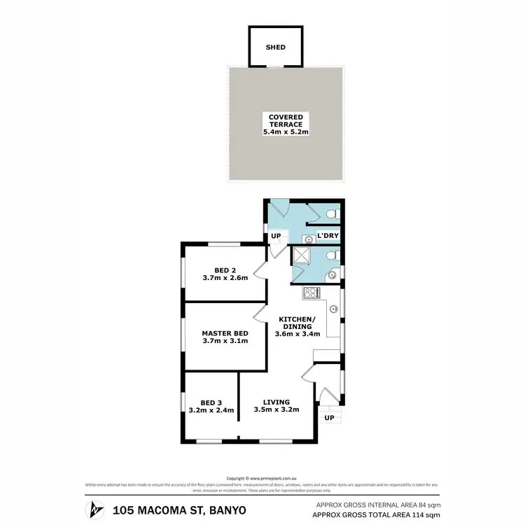 Floorplan of Homely house listing, 105 Macoma Street, Banyo QLD 4014