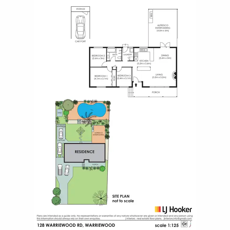Floorplan of Homely house listing, 128 Warriewood Road, Warriewood NSW 2102