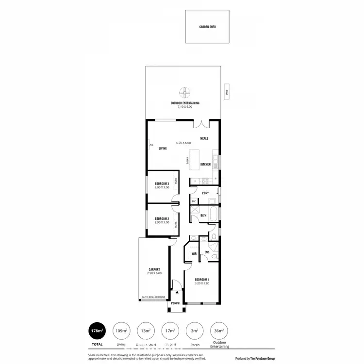Floorplan of Homely house listing, 1A Eddy Street, Enfield SA 5085