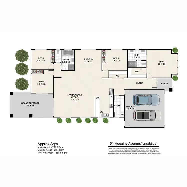 Floorplan of Homely house listing, 51 Huggins Avenue, Yarrabilba QLD 4207