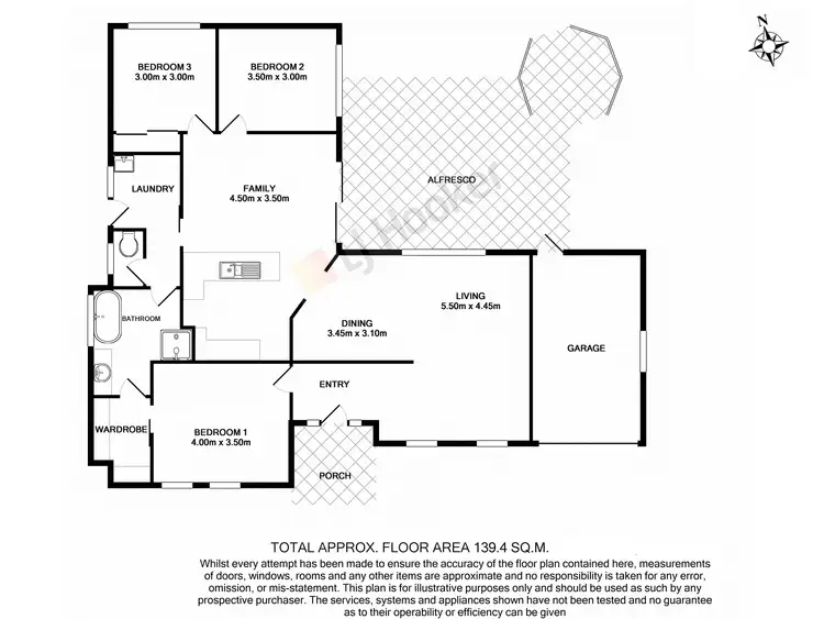 Floorplan of Homely house listing, 15 Isdell Street, Algester QLD 4115