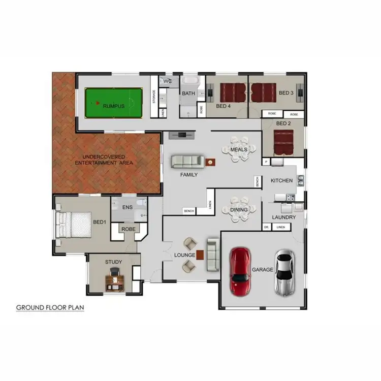 Floorplan of Homely house listing, 2 Horton Place, Wellington Point QLD 4160