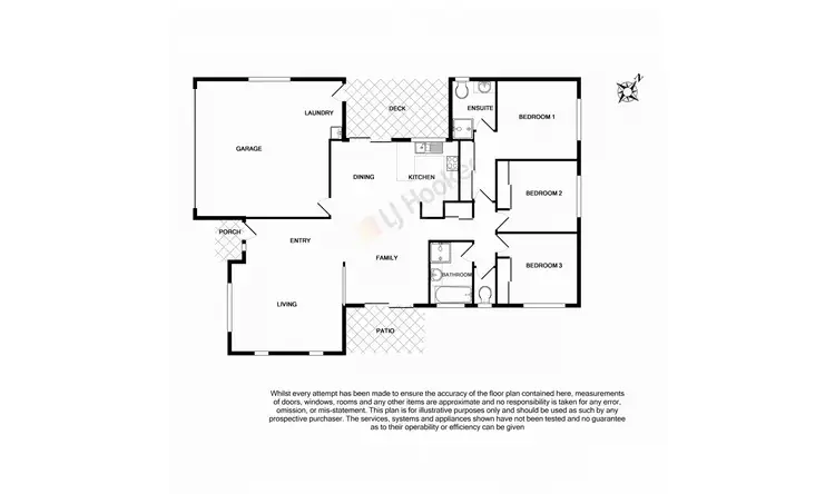 Floorplan of Homely house listing, 62 Calvary Crescent, Boondall QLD 4034