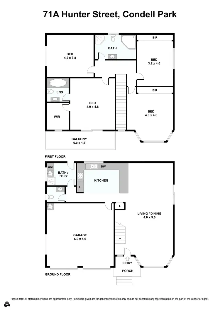 Floorplan of Homely house listing, 71a Hunter Street, Condell Park NSW 2200