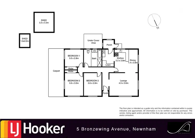 Floorplan of Homely house listing, 5 Bronzewing Avenue, Newnham TAS 7248